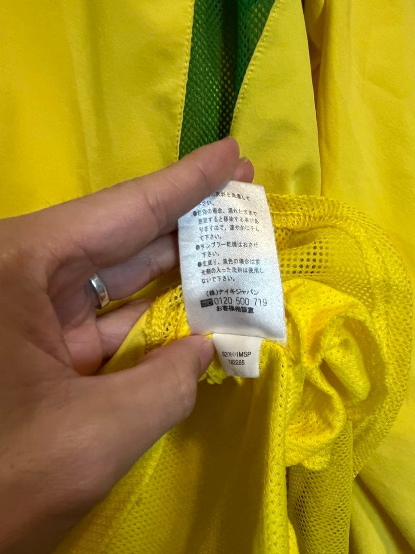 選手支給モデルNike ブラジル　ユニフォーム　リバウド　2002 日韓W杯