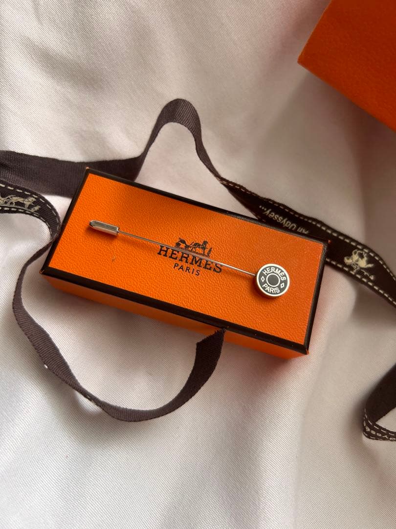 値下げ【HERMES】エルメス ピンブローチ