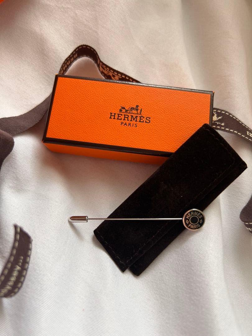 値下げ【HERMES】エルメス ピンブローチ