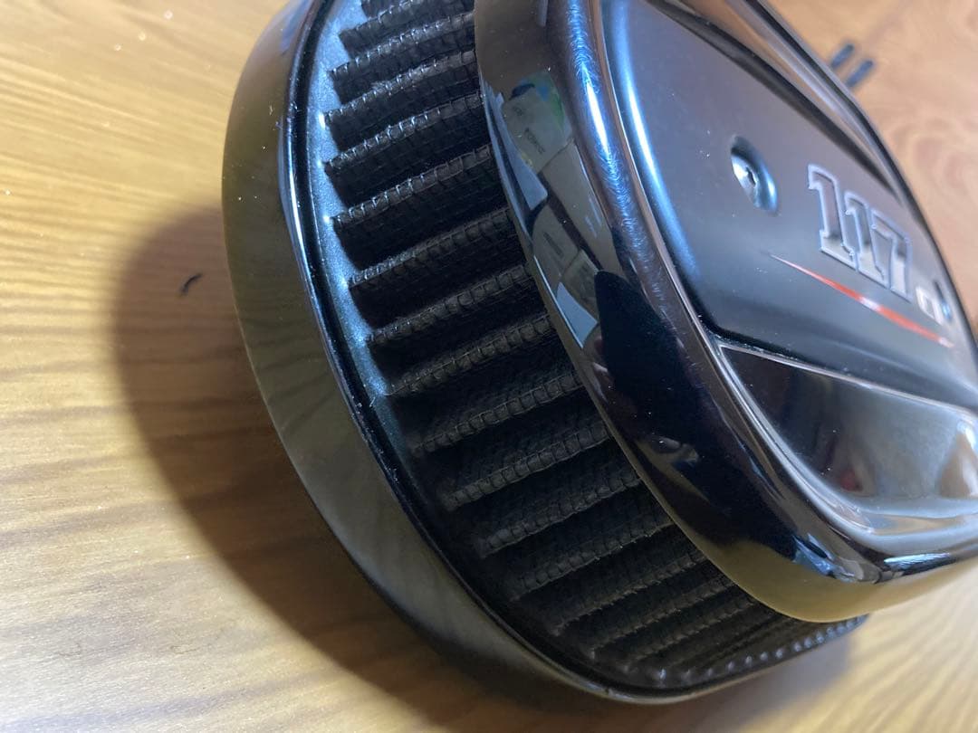 ハーレー　2018年FLTRXSE 117ci エアクリーナー レインカバー付き