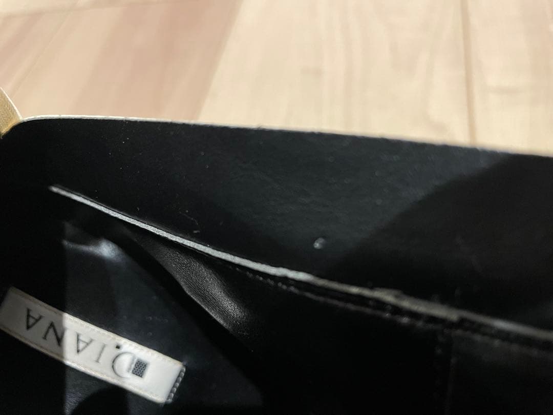 ダイアナ ホワイト ロングブーツ 美脚 白 24cm 未使用 レザー 本革 新品