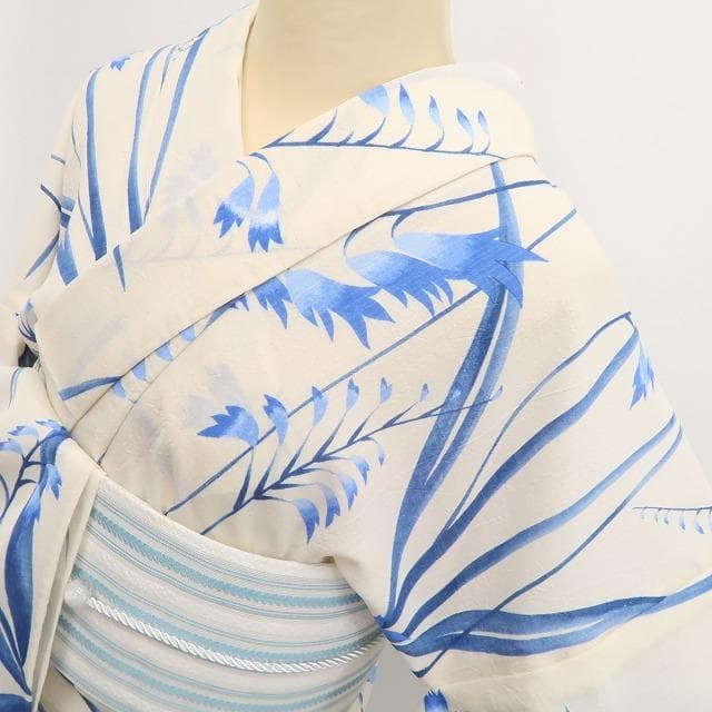 あねさん☆ 新品 セオ・アルファ 加賀友禅 能川光陽 蘭 浴衣 6390