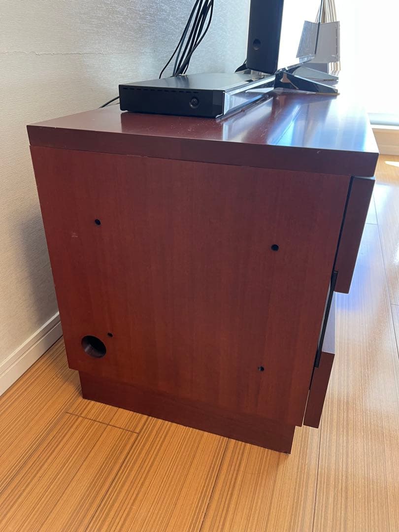 高橋工芸　ダークブラウン　アメリカンチェリー製　テレビ台