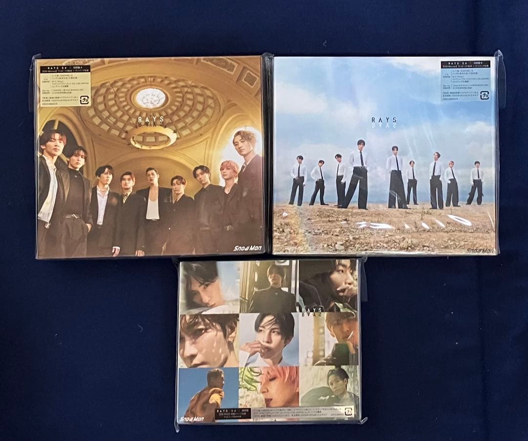  man RAYS アルバム 3形態セット