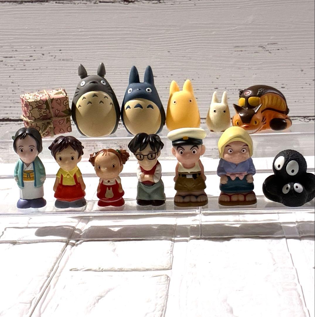 ジブリ となりのトトロ 指人形 ソフビ 13個セット
