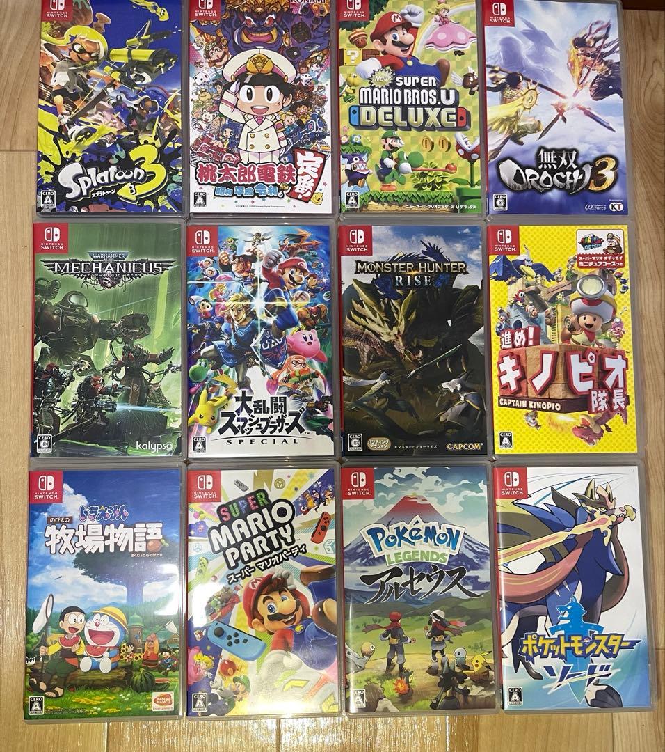 Switch 本体　ソフト　まとめ売り
