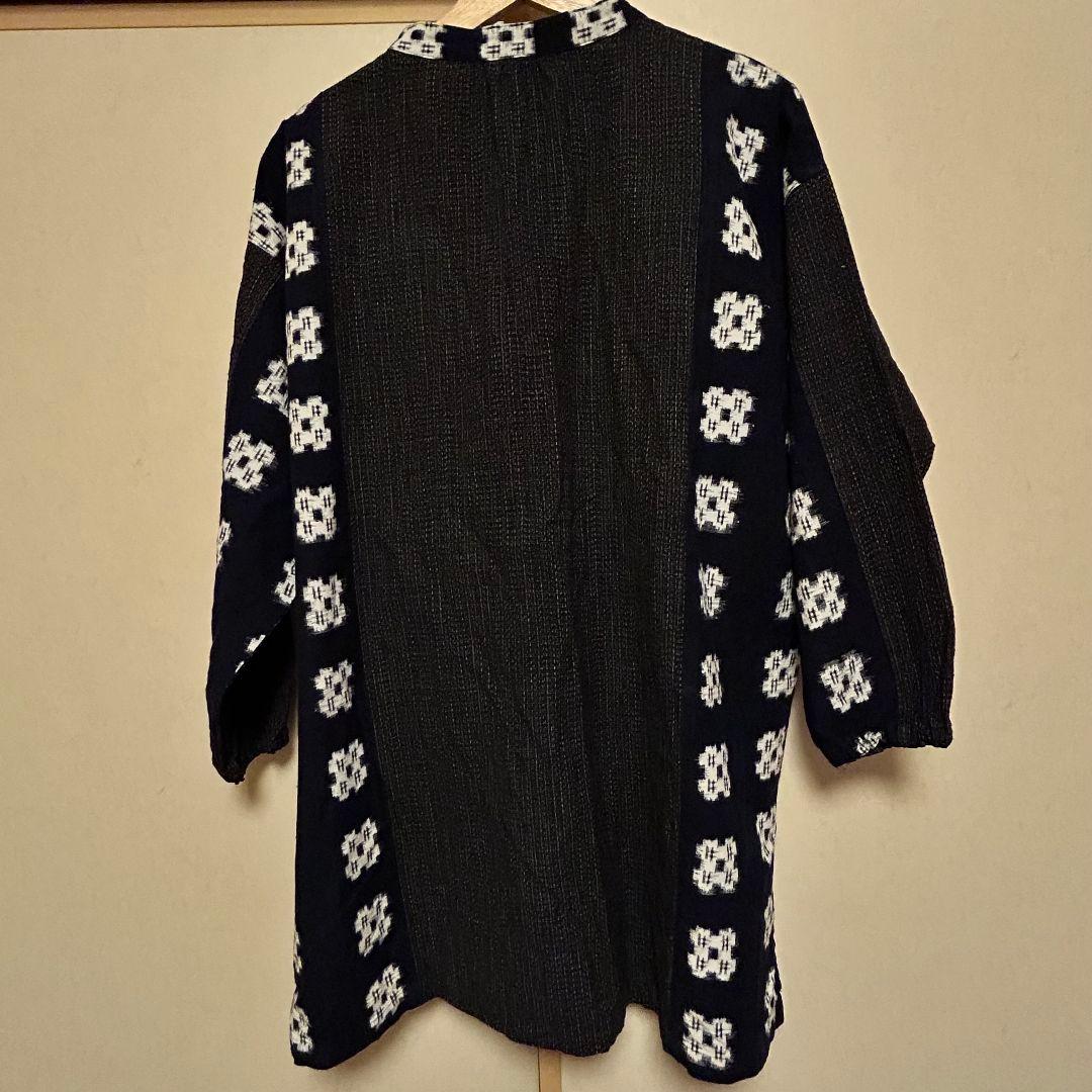 【匿名配送】儀右ヱ門　儀右衛門　ギエモン　久留米　絣　かすり　チュニック