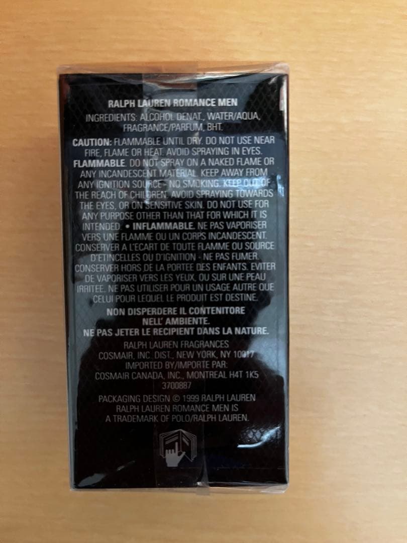 香水(男性用) Ralph Lauren Romance Eau de Toilette50ml