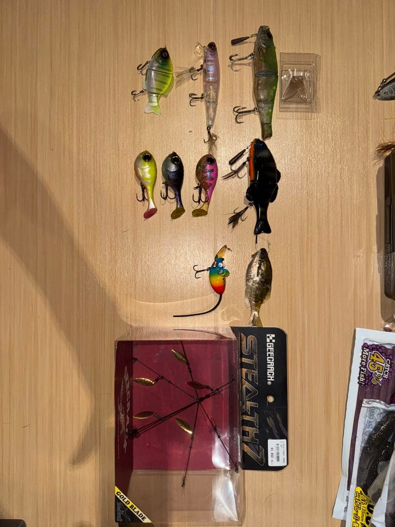 【タイムセール‼️】大量バス釣り引退セット