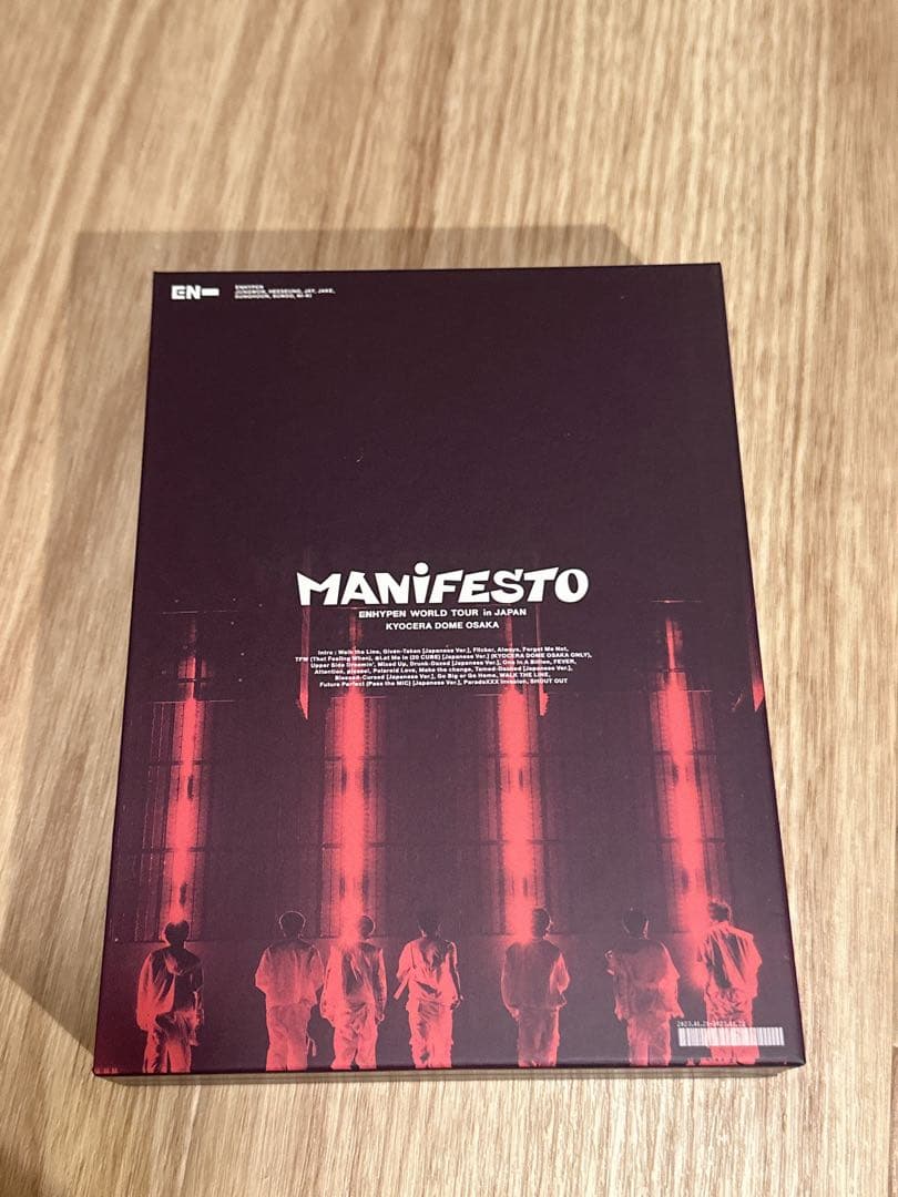 MANIFESTO DVD 2023年 京セラドーム