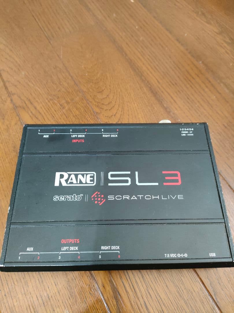 Rane SL3 オーディオインターフェース＋コントロールバイナル2枚