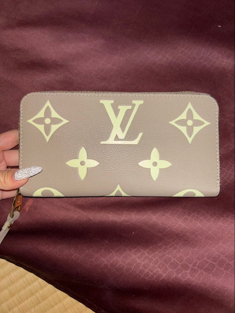LOUIS VUITTON グレー モノグラム 長財布