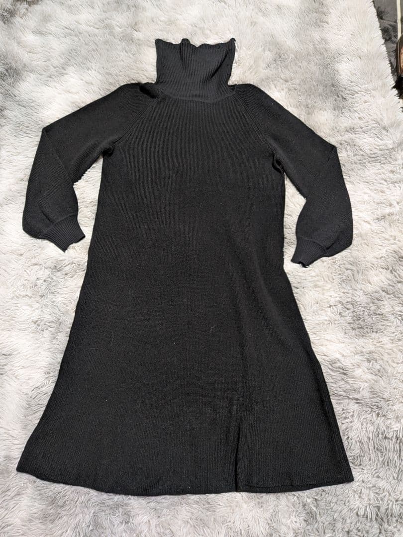 【新品】ブルーレーベルクレストブリッジ 　バックリボン　ニットワンピース