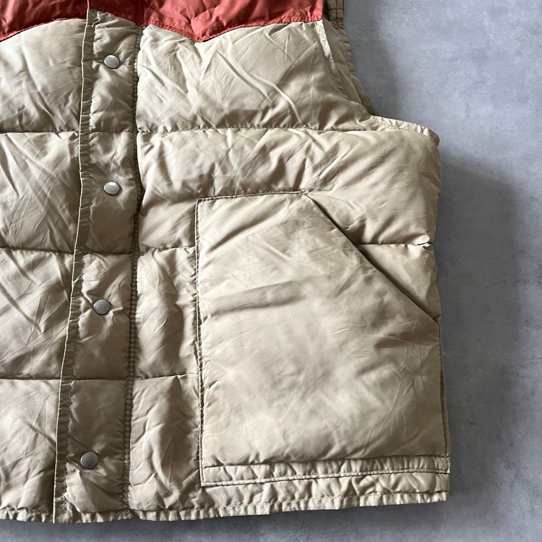 70's-80's USA製 MUIR TRAIL グースダウン　ナイロンベスト