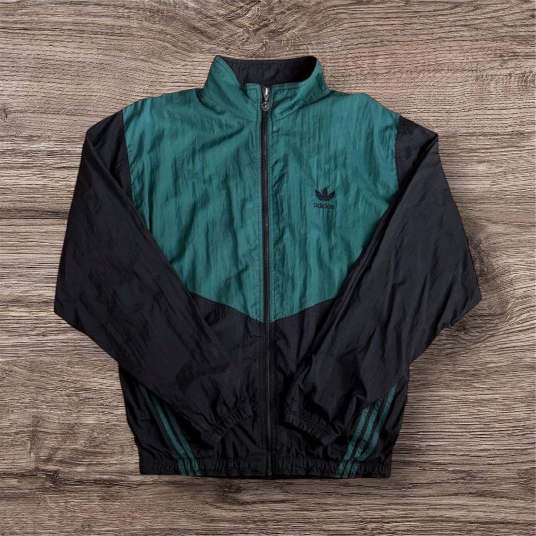 レアカラー adidas ナイロンジャケット　常田大希　ジャージ　グリーン　緑