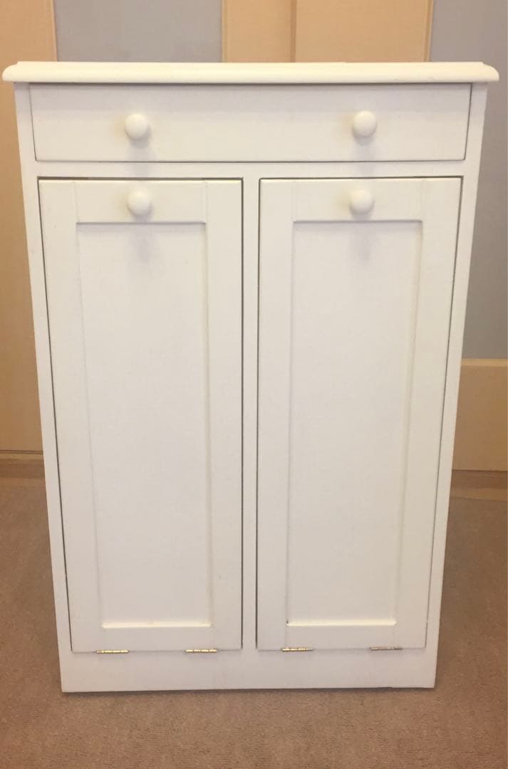 未使用展示品☆送料込☆カントリー調家具⭐️オシャレなゴミ箱☆