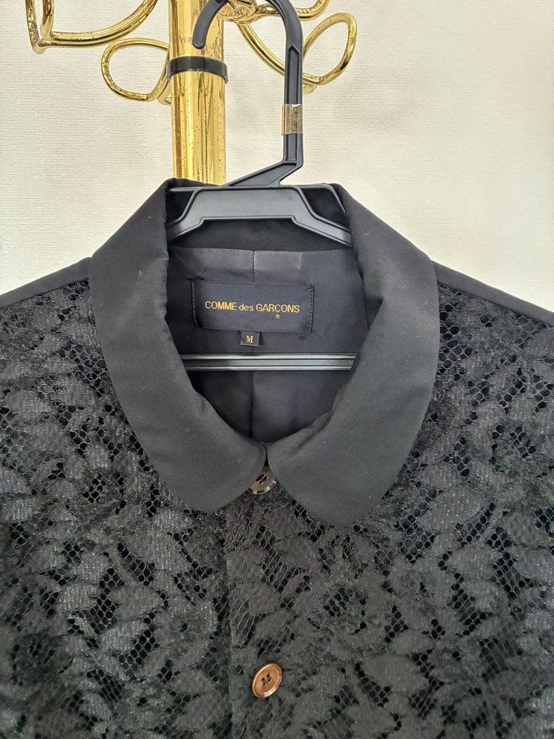 ヴィンテージ92年製COMM des GARCCNSフロントレース黒ジャケット