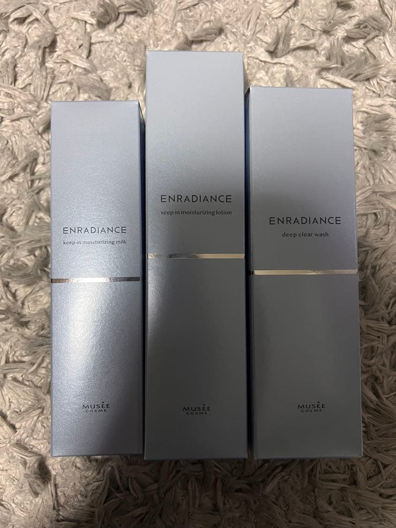 ENRADIANCE 洗顔料.化粧水.乳液 3点セット