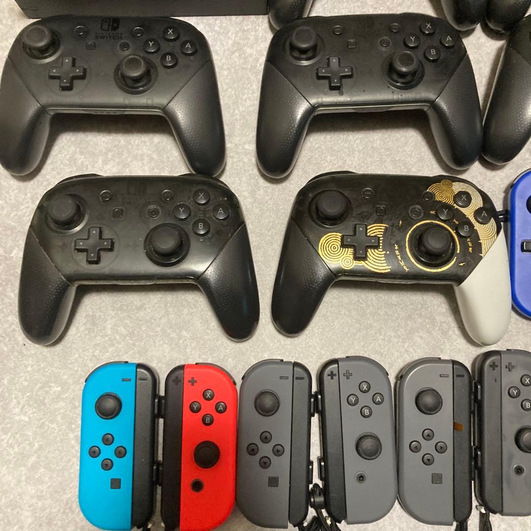 Nintendo Switch 本体とコントローラー　ジャンクセット