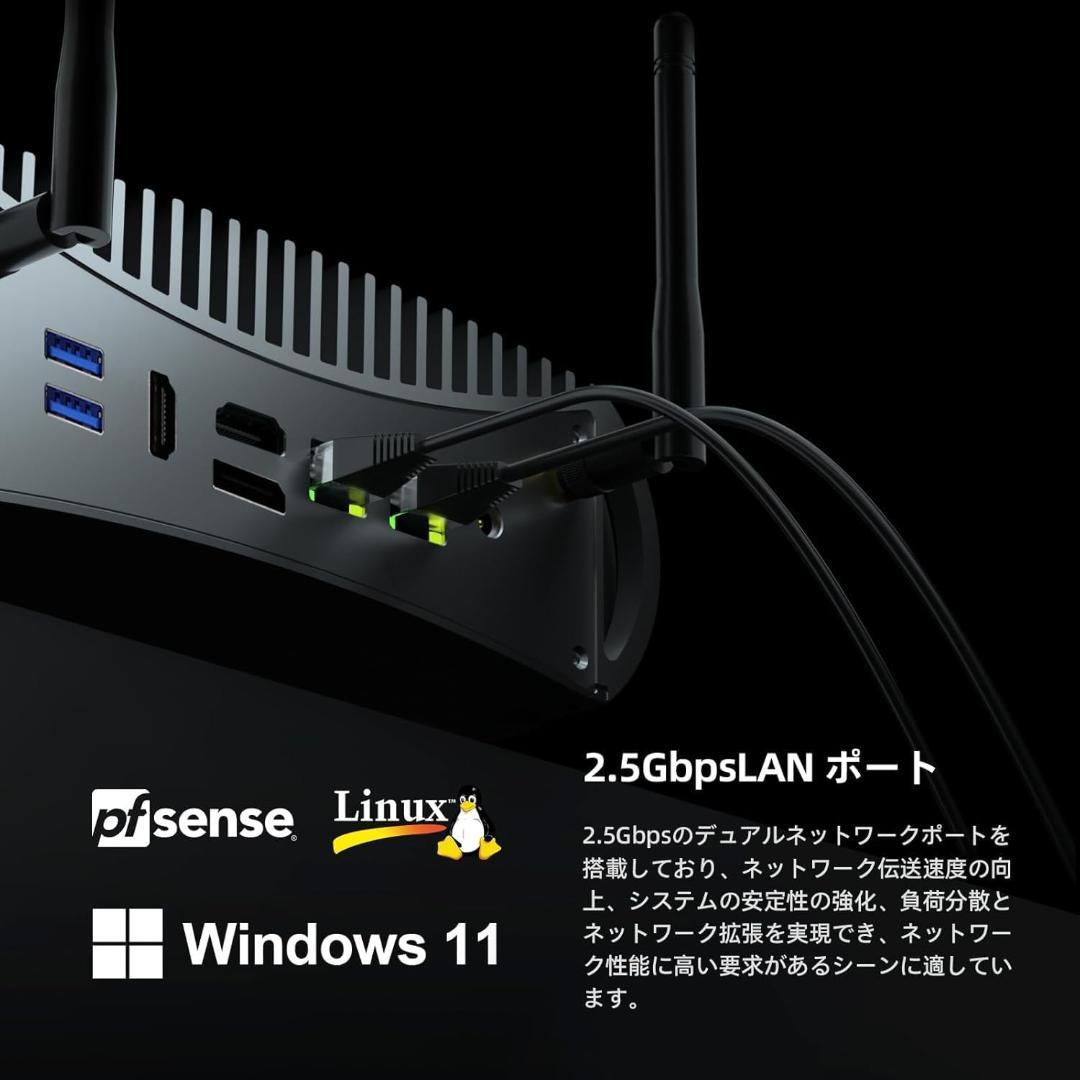 ミニ㍶ 第12世代インテル core i5-1235U 10コア 12スレッド