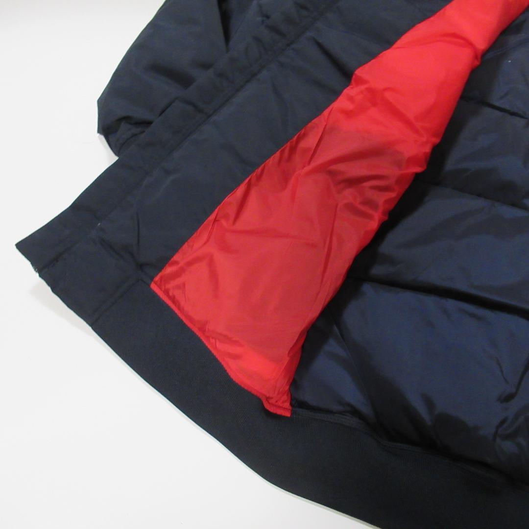 トミーヒルフィガー新品ネイビー中綿入りジャンバー / ジャケット L