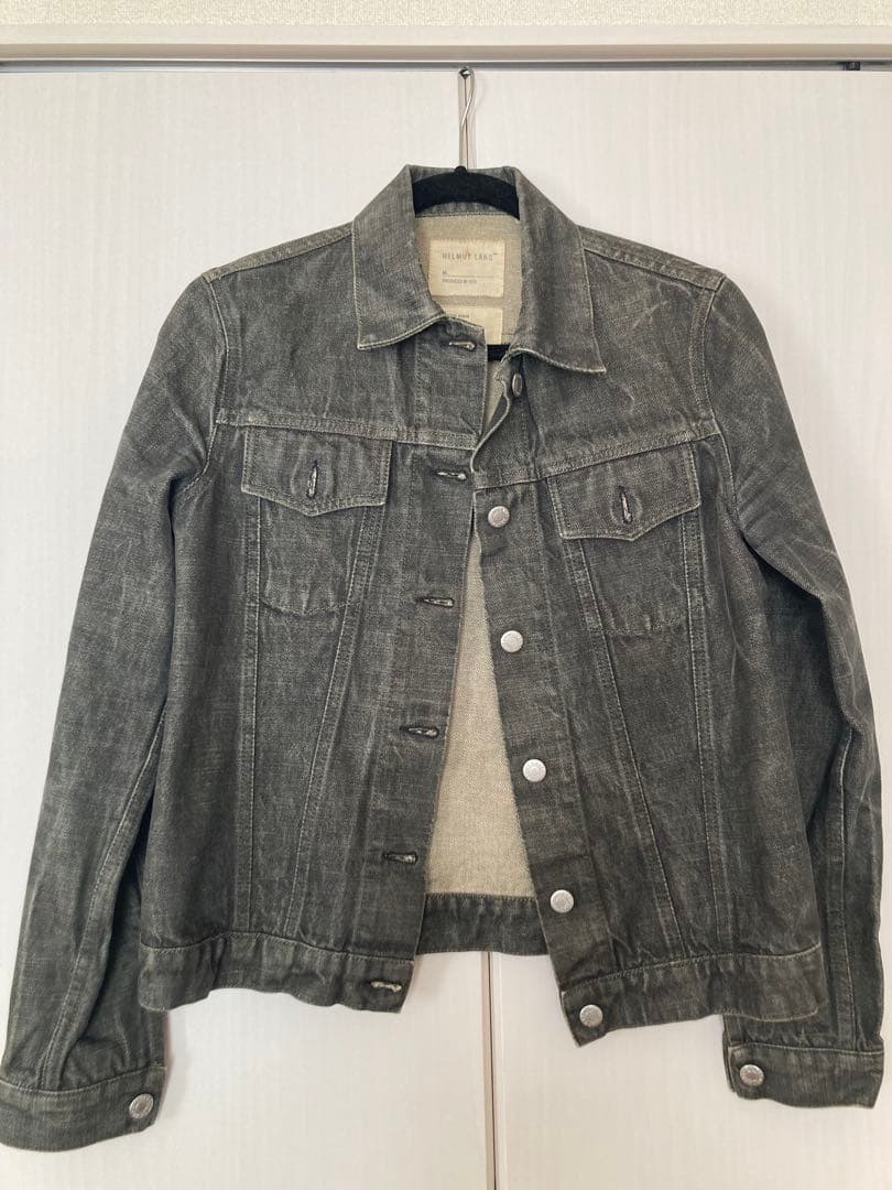 HELMUT LANG 本人期　ブラック デニムジャケット M
