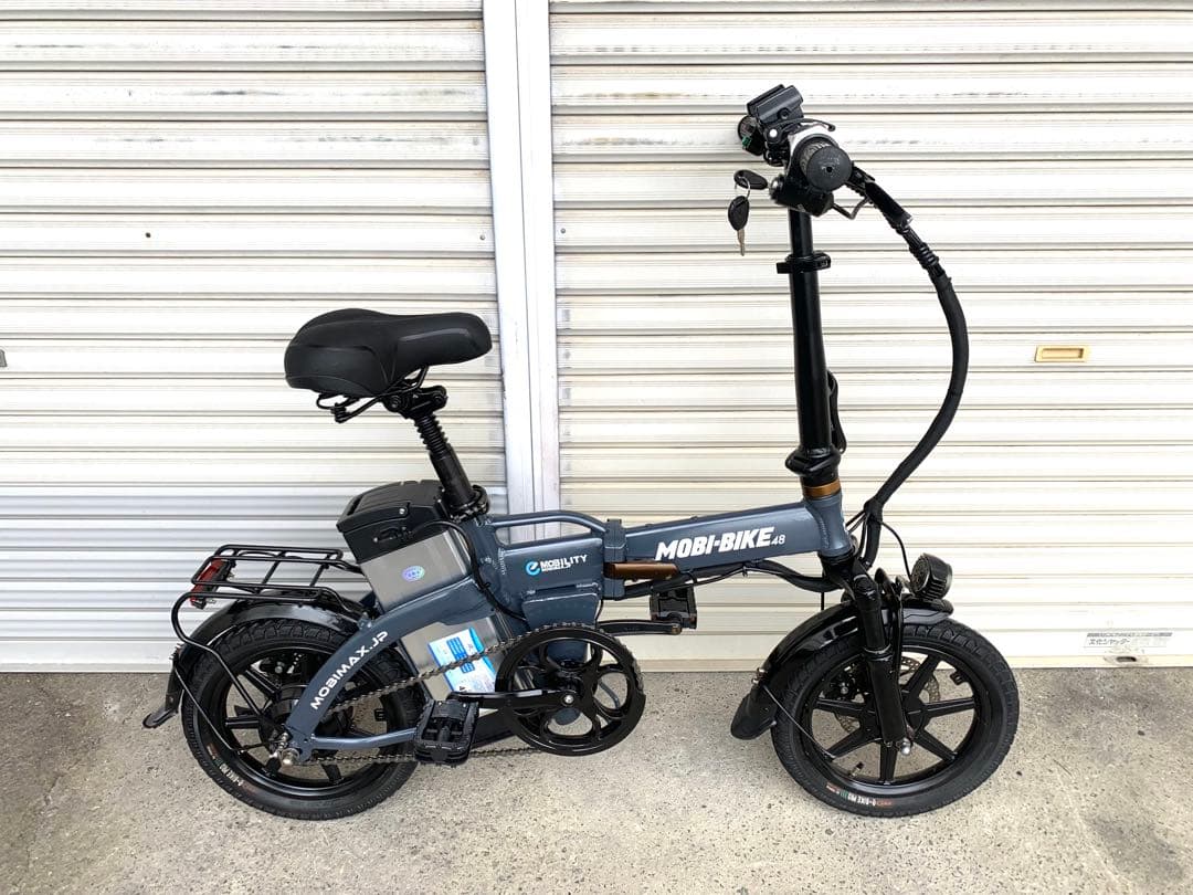 送料無料MOBILITYディスク式MTB折り畳み電動 自転車BIKE動作確認済