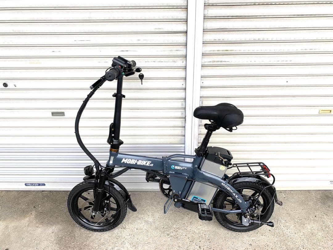 送料無料MOBILITYディスク式MTB折り畳み電動 自転車BIKE動作確認済
