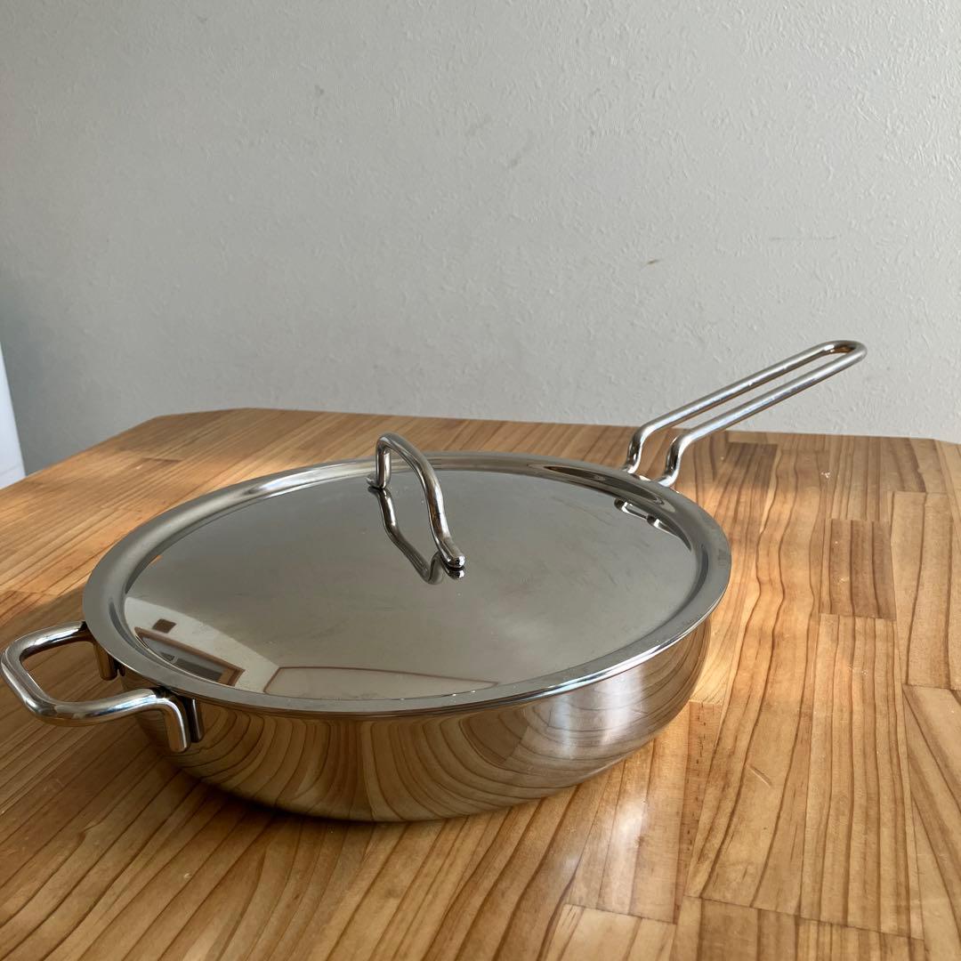 未使用　GEO PRODUCT ジオ ソテーパン 25cm 日本製 宮崎製作所