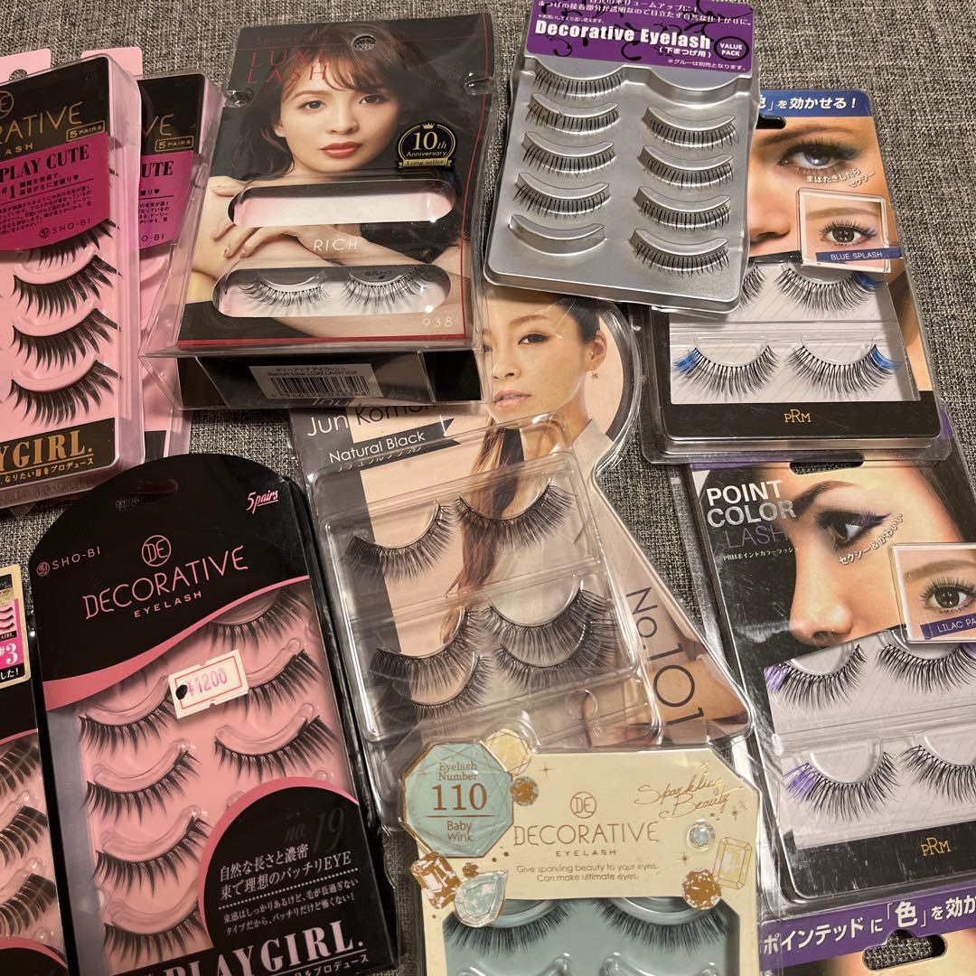 中身更新しました　つけまつげ　バラ売りも可