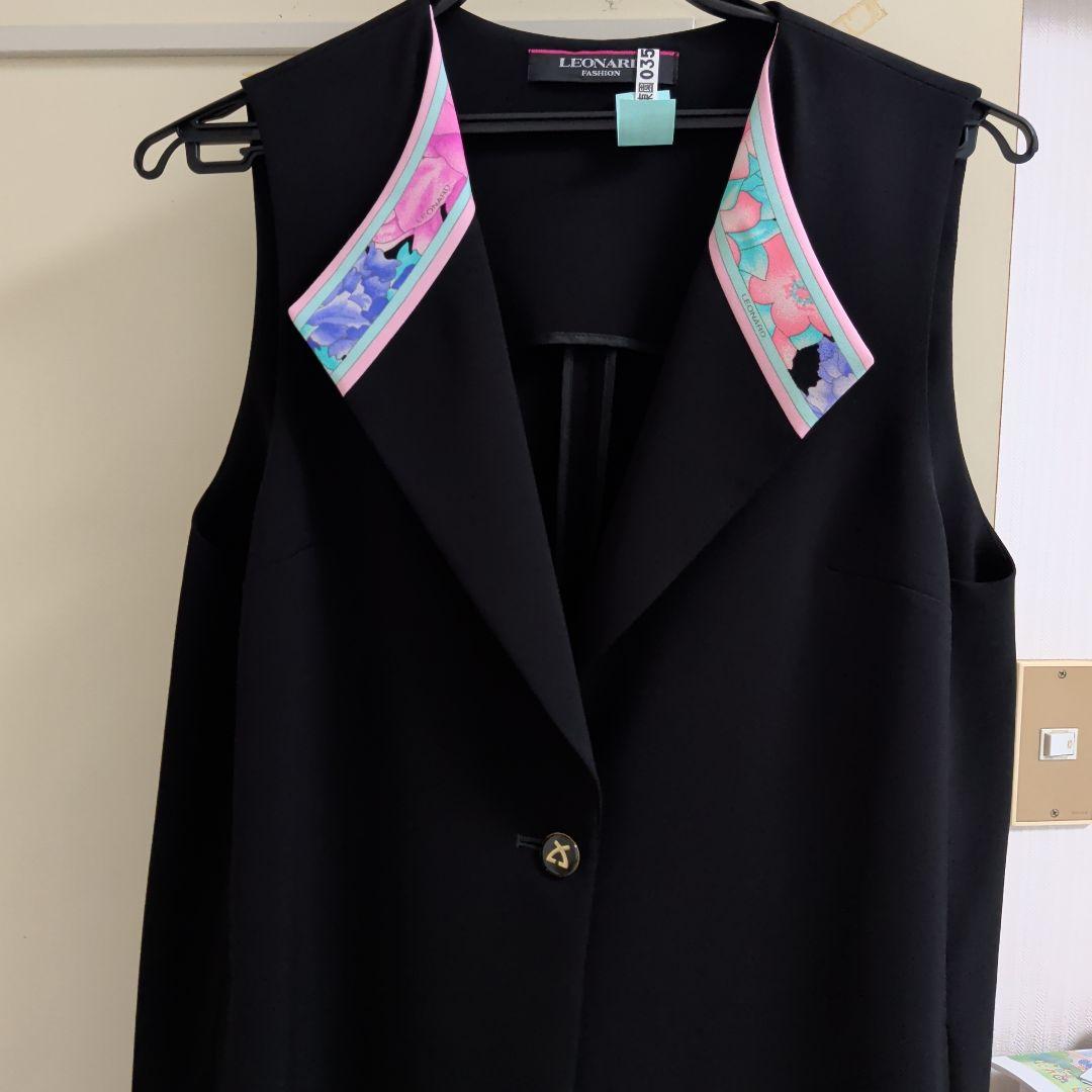 LEONARD ロングジレ・ベスト