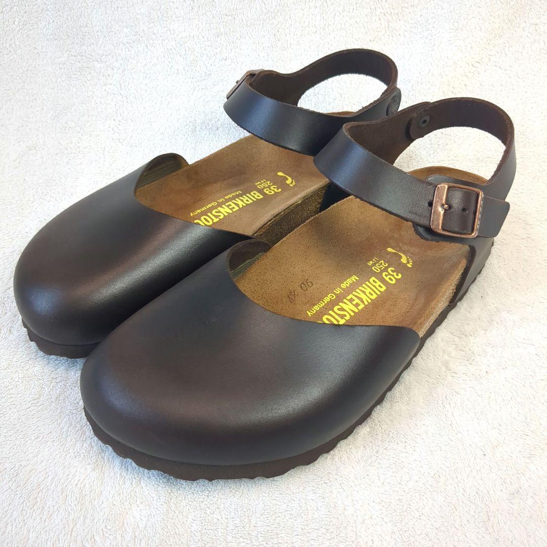 ビルケンシュトック メッシーナ レザー ダークブラウン サイズ39
