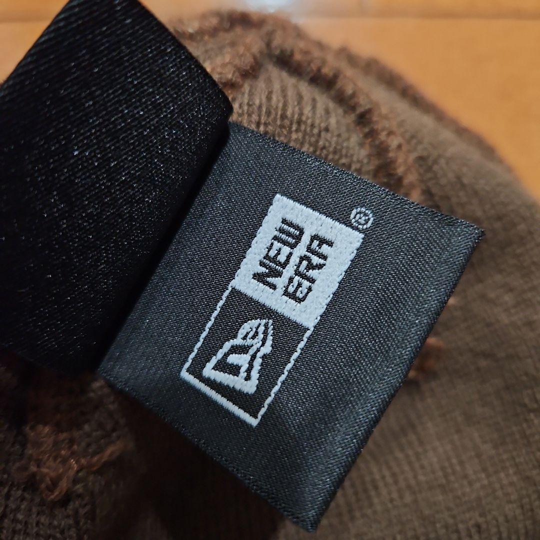 Supreme New Era S Logo Beanie Brown ビーニー