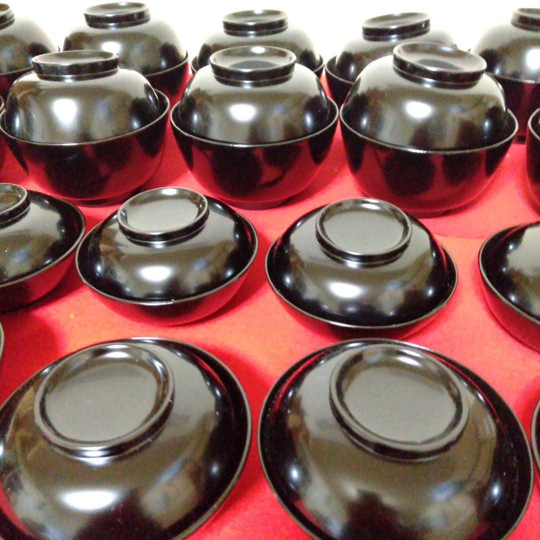 輪島塗　懐石碗　拾客