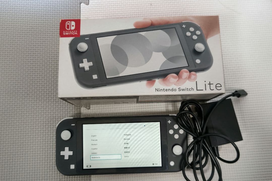 【ジャンク品】Nintendo Switch Lite グレー 本体