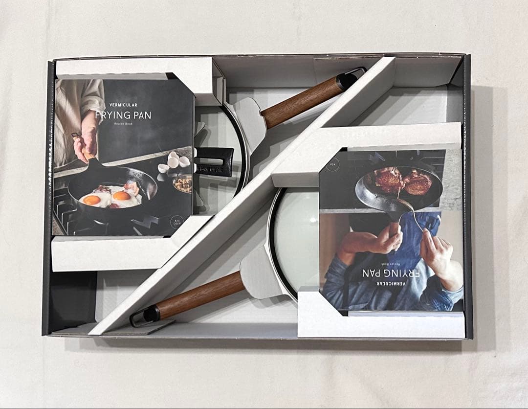 VERMICULARバーミキュラフライパン＆リッド24cm深型26cmセット