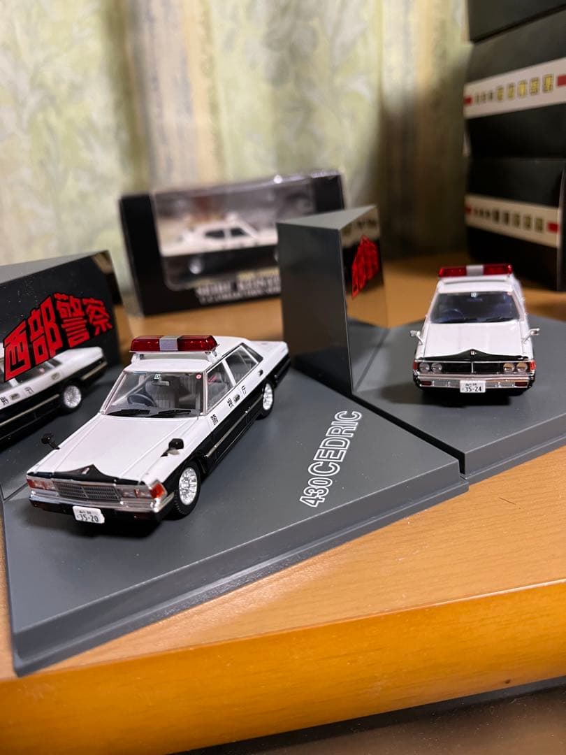 西部警察 ミニカー スーパーZ マシンX マシンRS RS1.2.3 大門軍団