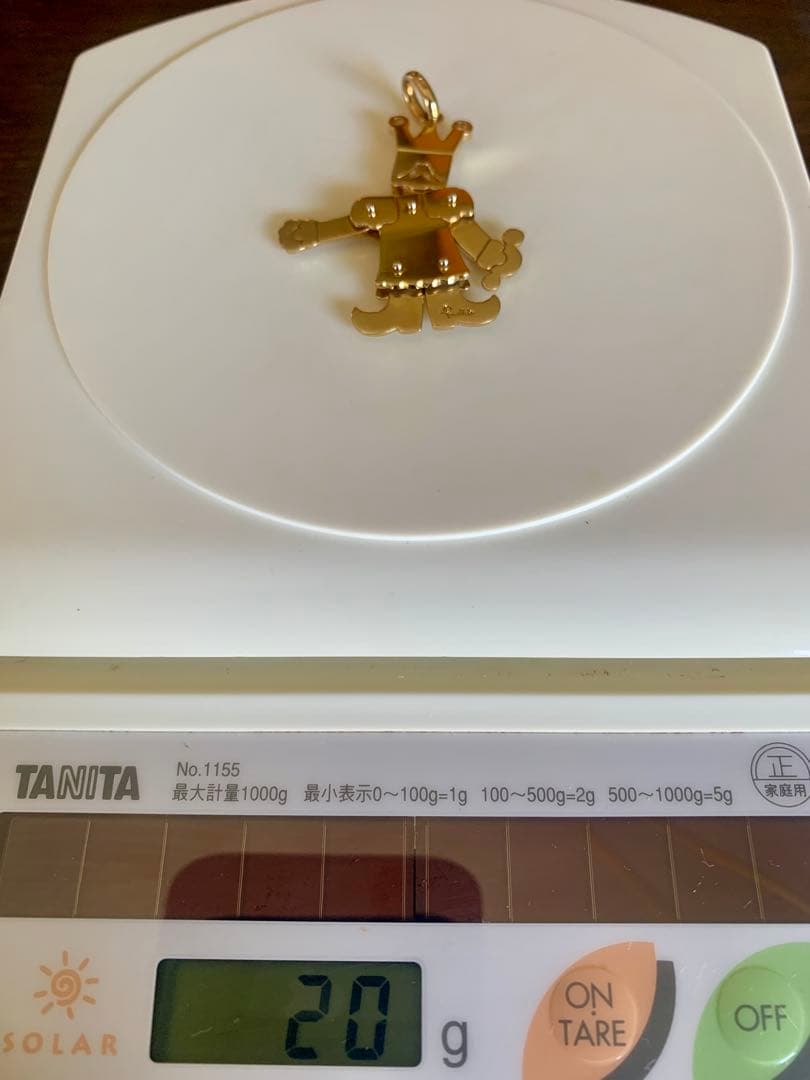 ポメラート キング ペンダントトップ　20g 18金YG