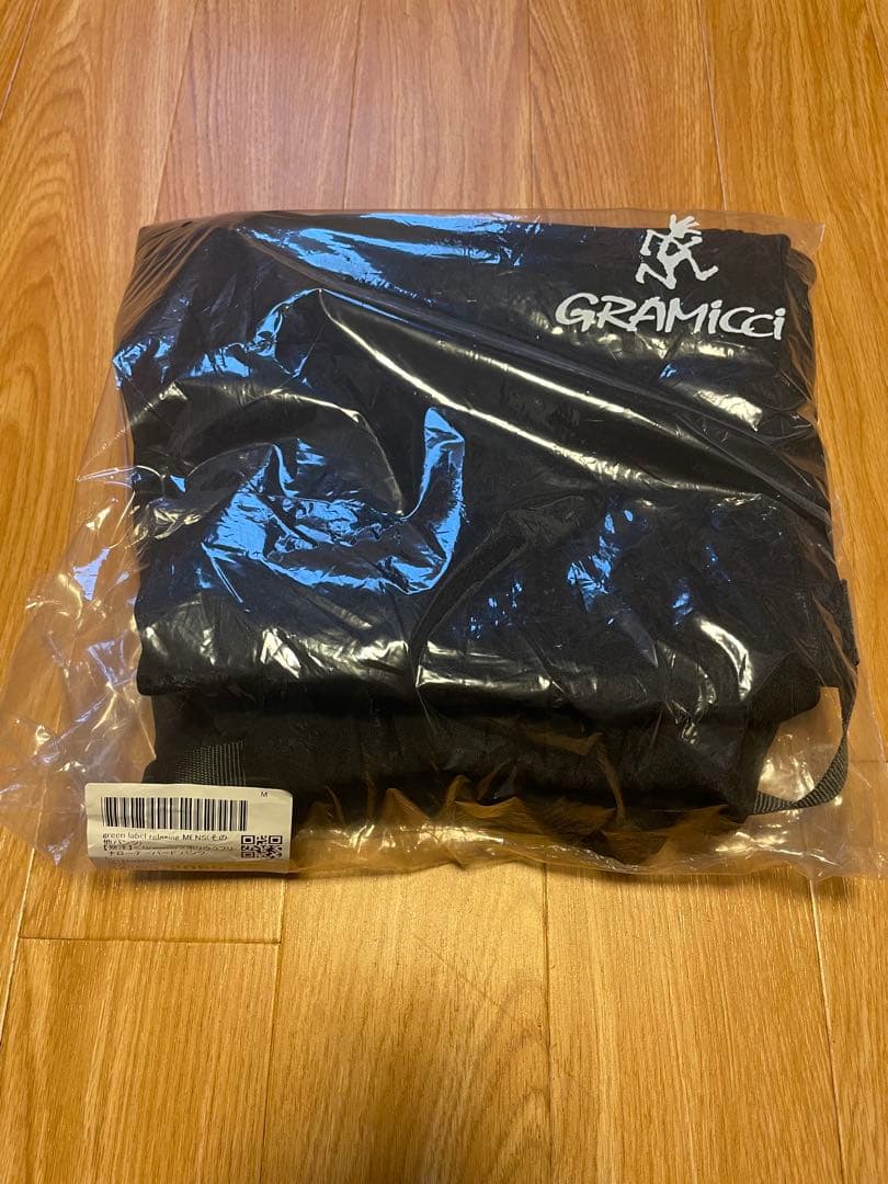 【別注】グラミチ ポリウラフリ ナローテーパード パンツ ブラック Lサイズ