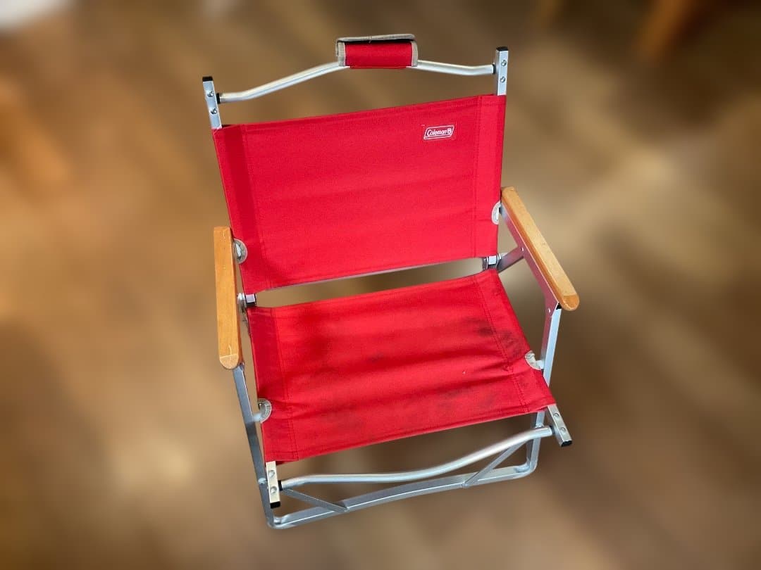 Coleman アウトドアチェア 赤