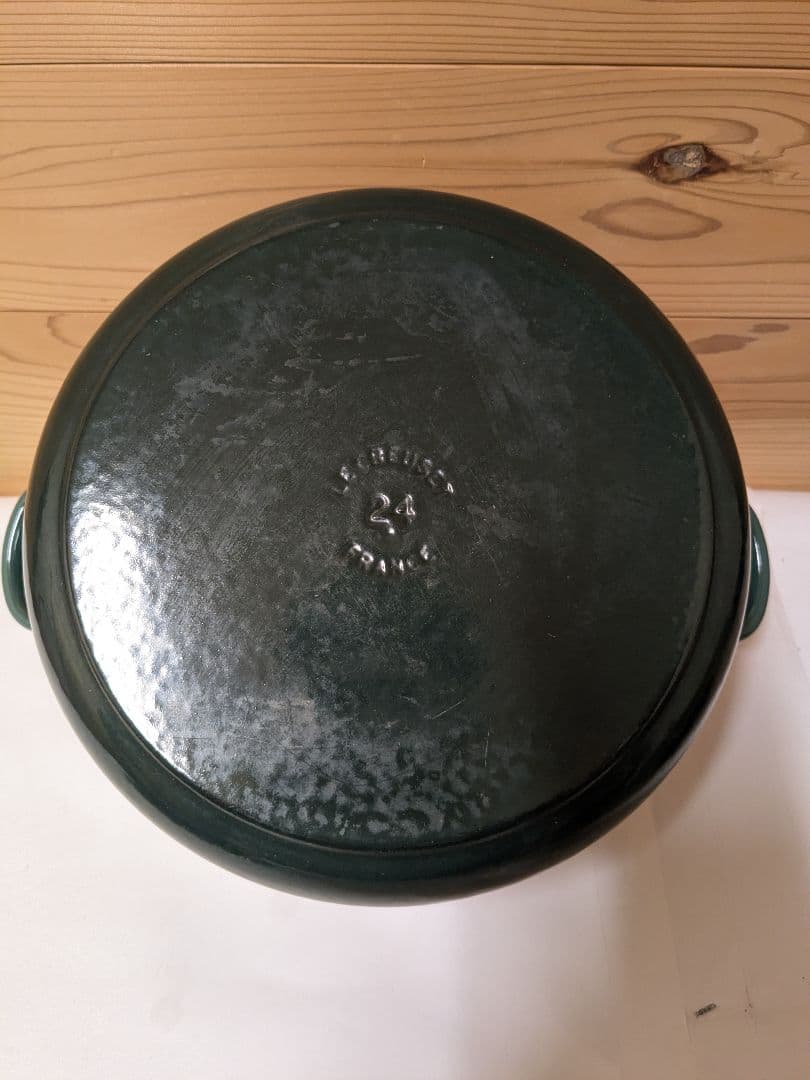 Le Creuset ル・クルーゼ 24cm　ココット・ロンド　オーシャン