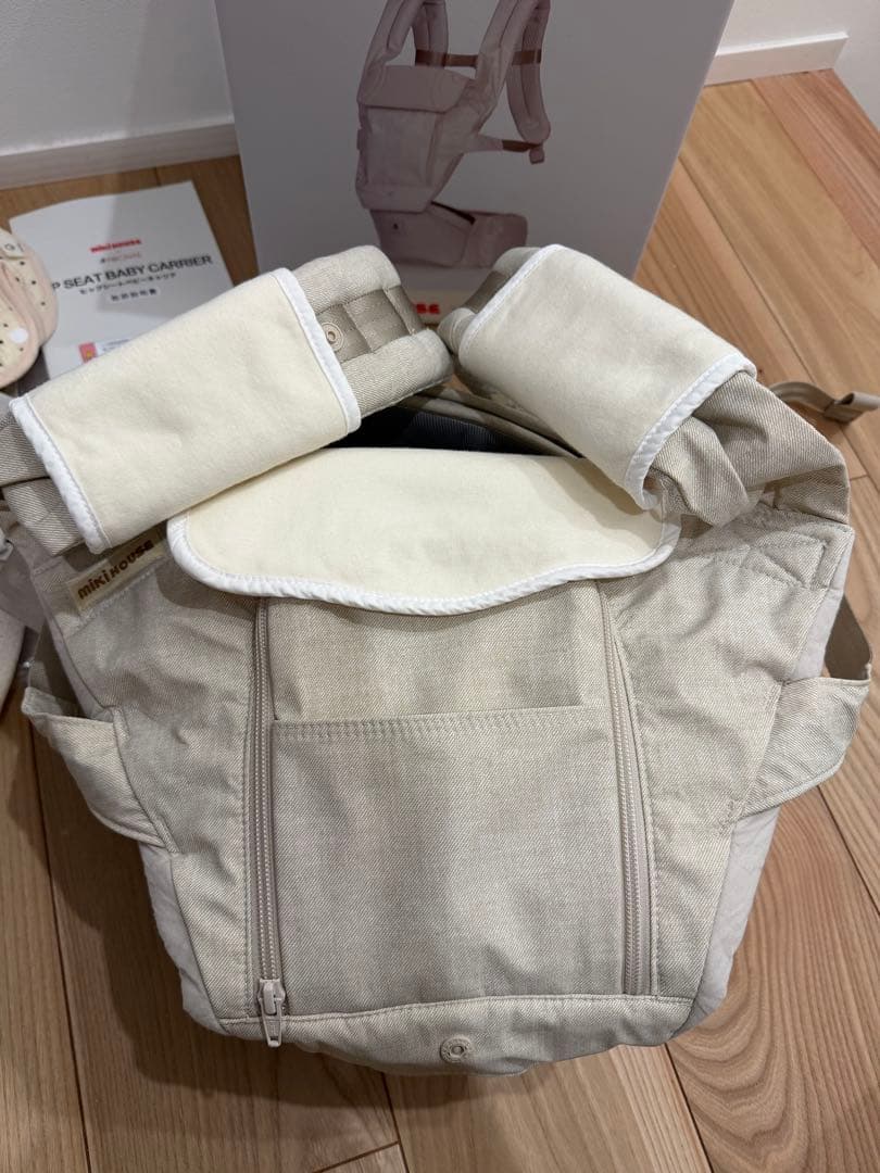 miki HOUSE × POGNAE抱っこ紐 おまけ付き 美品ベビーキャリア