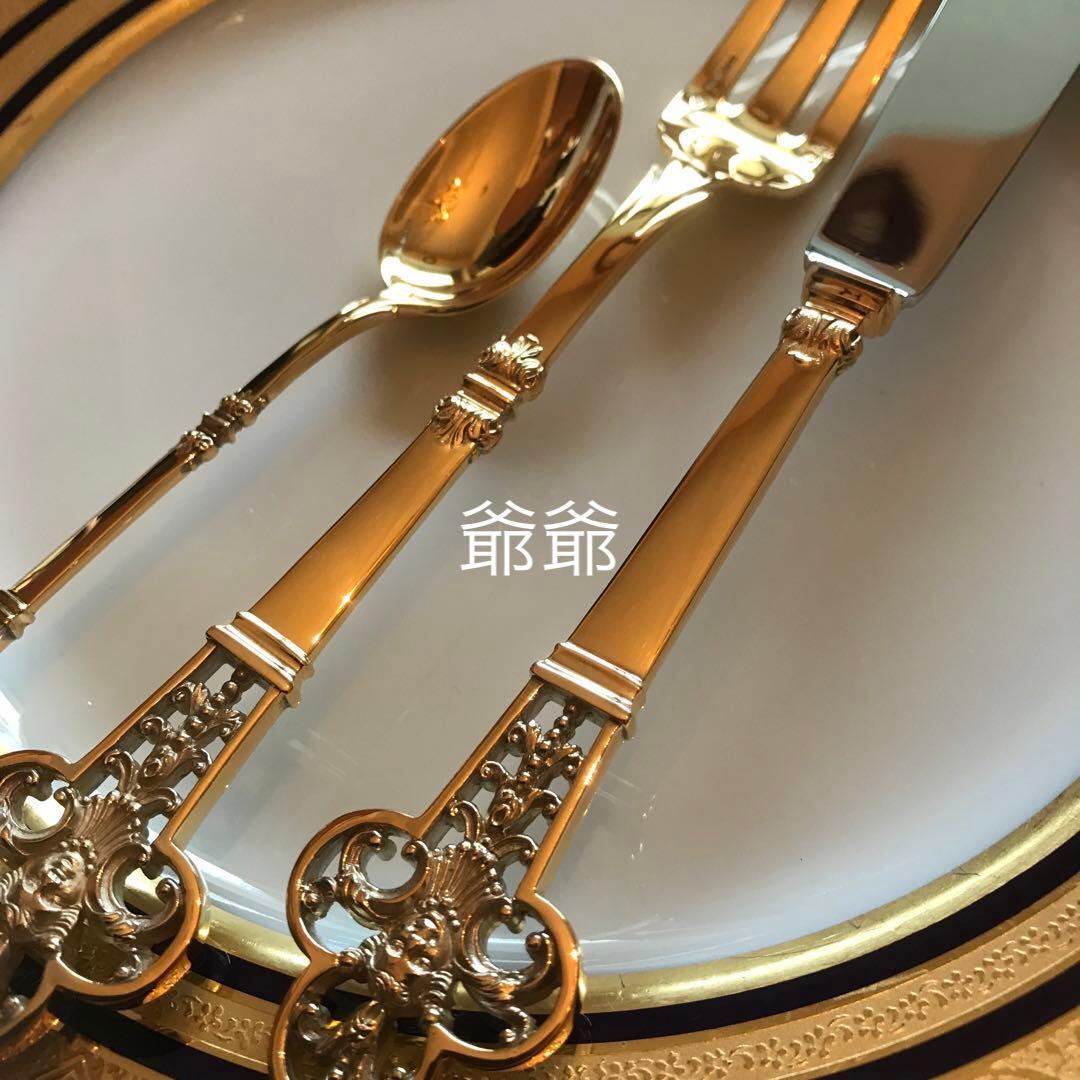 カルディヤック クリストフル ／純銀 ヴェルメイユ／ルネサンス ３本　※未使用