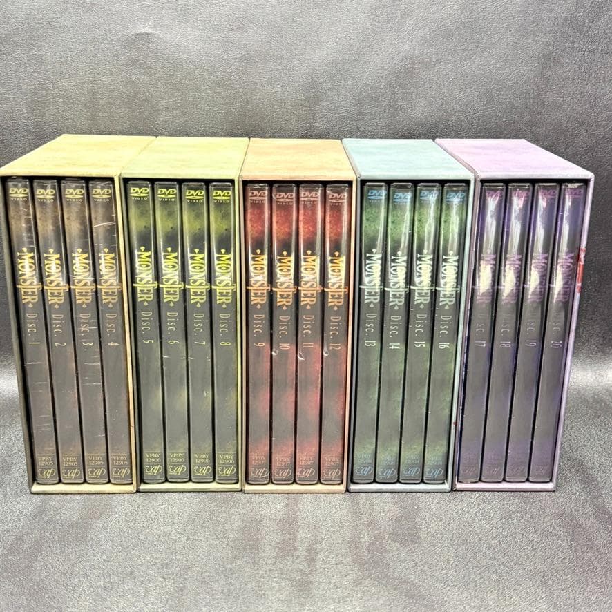 MONSTER DVD BOX 全巻セット 全ディスク未開封！ 浦沢直樹