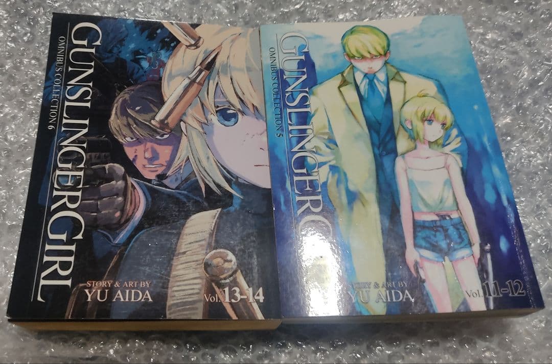 Gunslinger Girl Omnibus 5 6 英語版 絶版