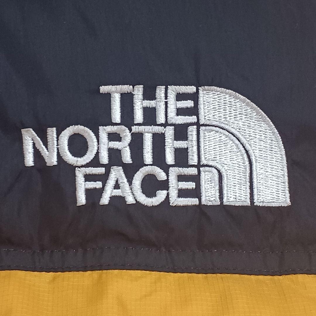 THE NORTH FACE ノースフェイス ヌプシジャケット ダウン 黄 黒