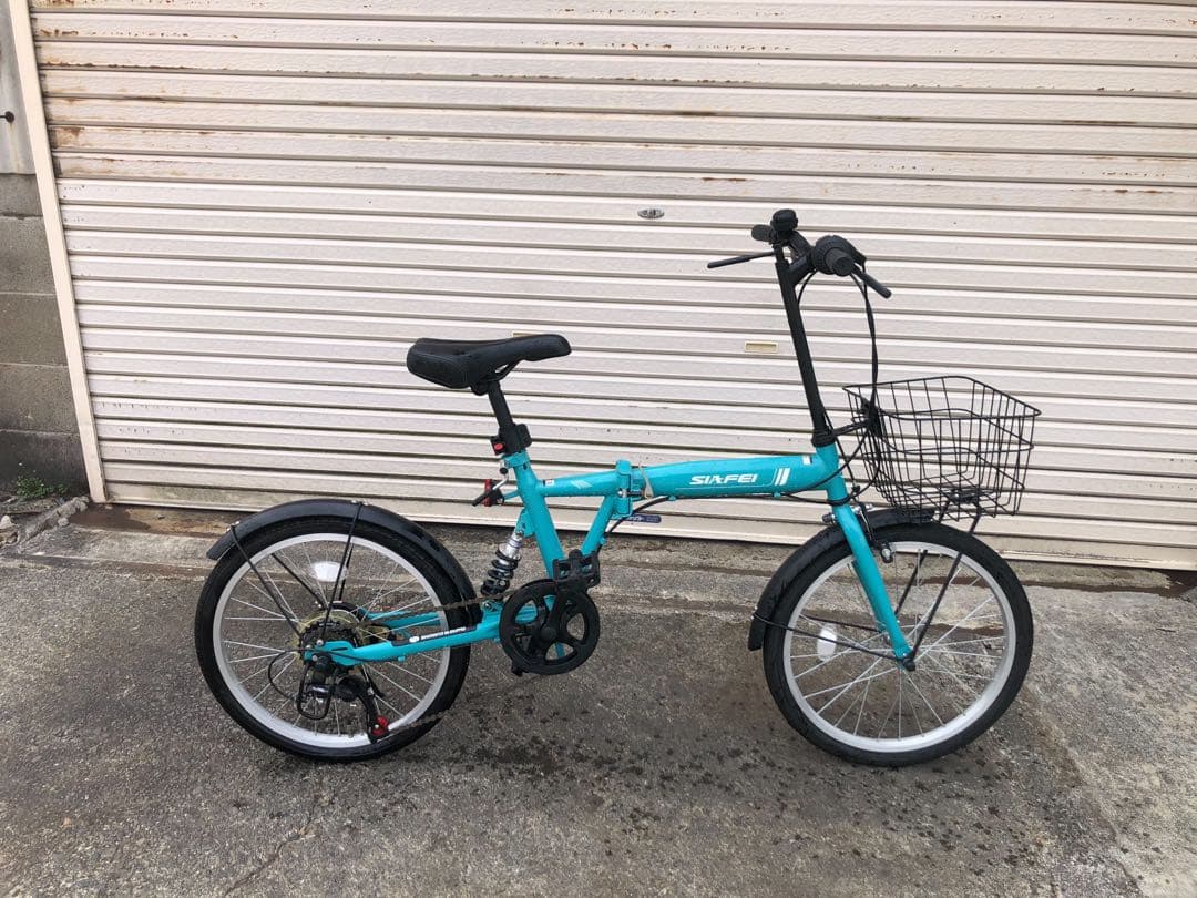 SIA FEI折り畳み20インチ　ブルーボディー