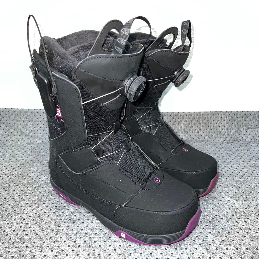２回使用 25cm SALOMON IVY BOA STR8JKT ブーツ