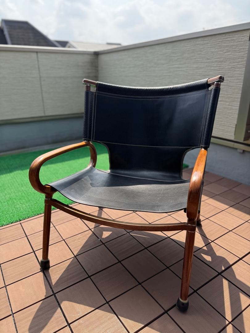 【本革仕様】ikikiグランドチェア　ウォルナット