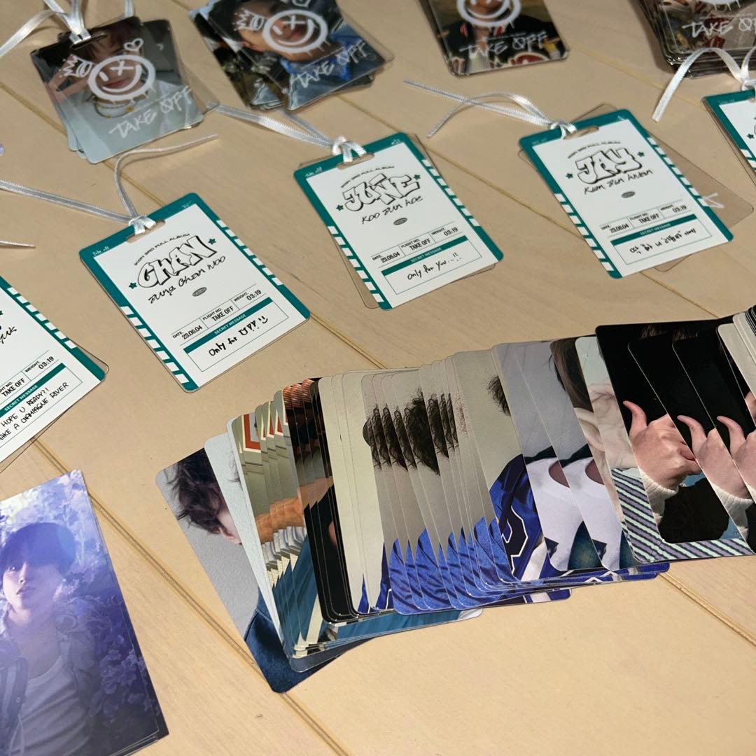 iKON TAKE OFF トレカ160枚＋トラベルタグ49枚 まとめ売り